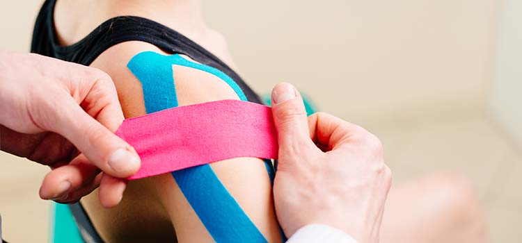 Medical Taping Concept